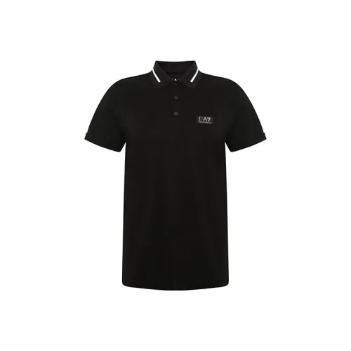 EMPORIO ARMANI Черная мужская поло