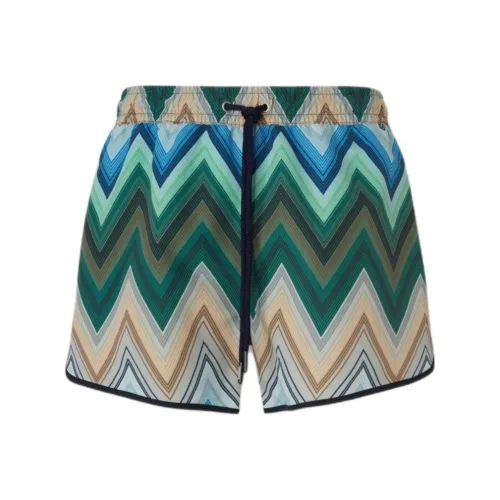 MISSONI Зеленый Мужской Стрелка Брюки
