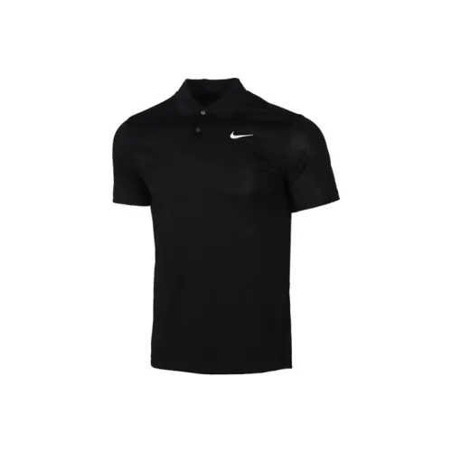 Nike Мужское Поло Черное