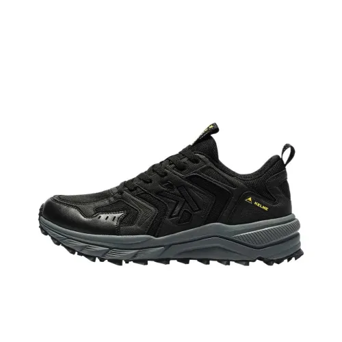 Кроссовки KELME для бега, низкий топ, черные, мужские