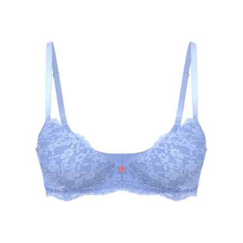 Victoria's Secret Бюстгальтер Женский Тисненый Синий