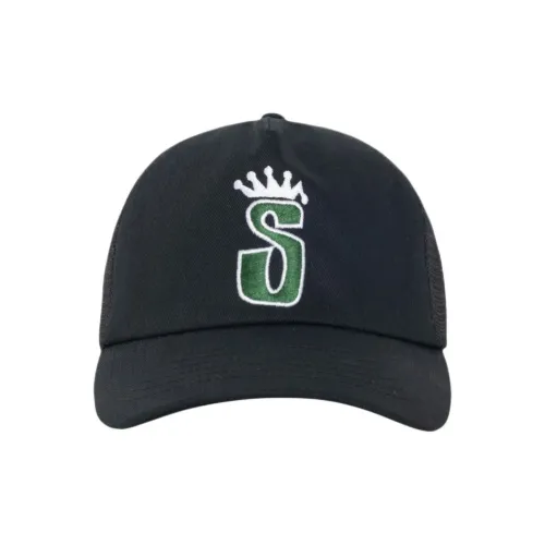 Stussy Полиэстер Кепки Унисекс Черный