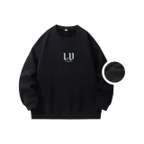 Черный (с флисовой подкладкой и утепленный)