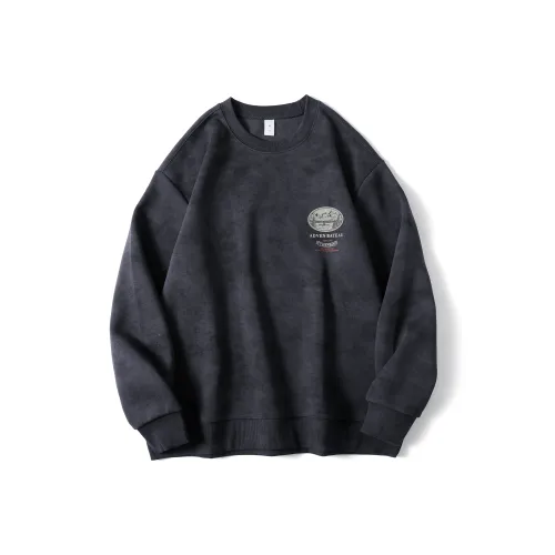 Zanzas FW24 Свитшот Унисекс Черный Серый