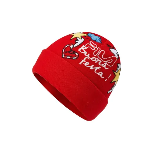 FILA KIDS Полиэстер Шапки-бини Детский Легенда Красный