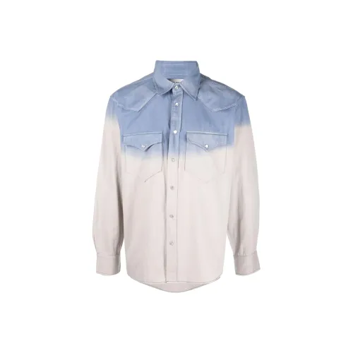 ISABEL MARANT Белые Мужские Рубашки