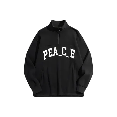 PEACEBIRD MEN Eye C Коллаборация Series Толстовка Мужской Черный