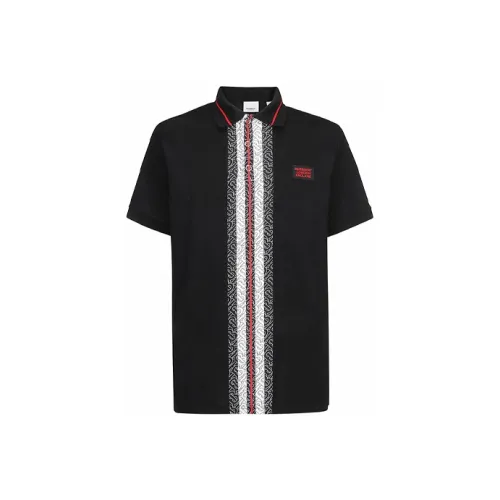 Burberry Поло Мужское Черное