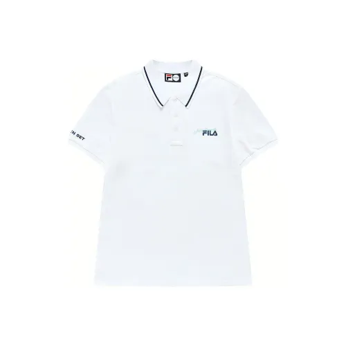 FILA FUSION Стандартный Белый Мужская Рубашка Поло