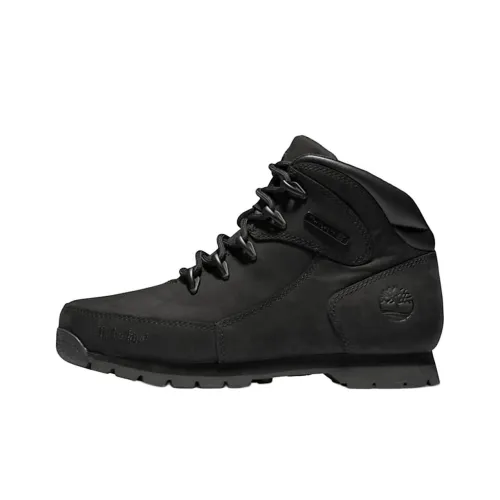 Timberland Euro Rock Детские ботинки Низкие Черные Школьные