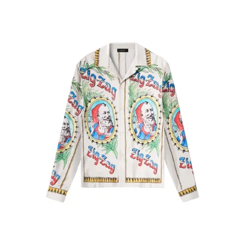 AMIRI Экрю Мужские Рубашки