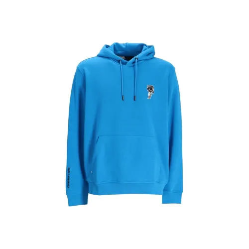 Свитшот Karl Lagerfeld Мужской Цвет Васильковый Синий