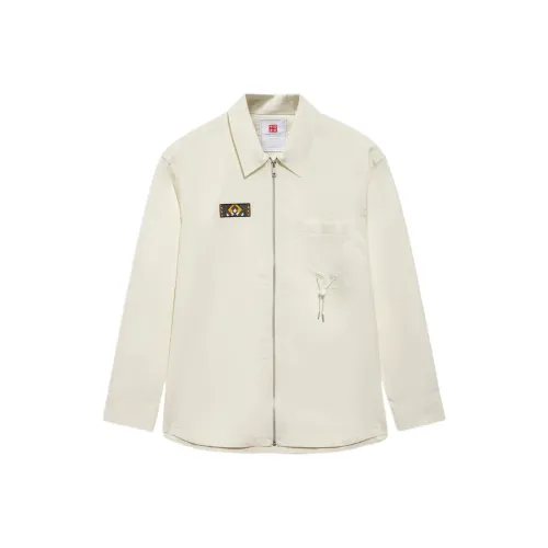 LINING China Li Ning Белый Мужской Рубашки