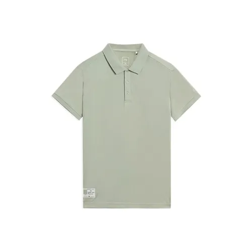 LINING Sports Trend Series Поло Мужское Пустыня Зеленый