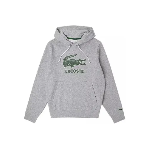 LACOSTE Толстовка Мужская Светло-Серый