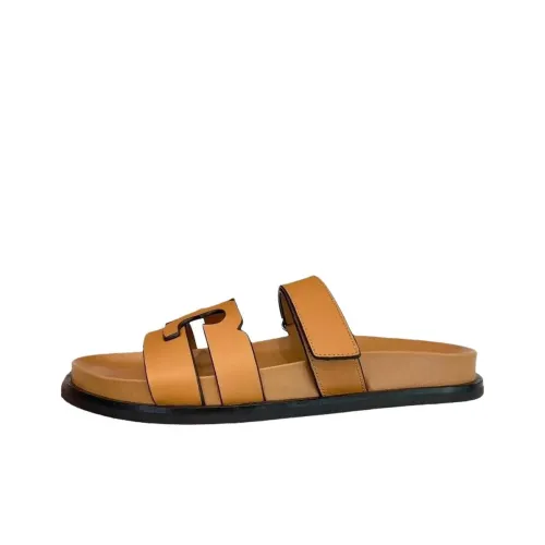 TORY BURCH Ines Резиновая подошва Слипоны Женские Бежевый