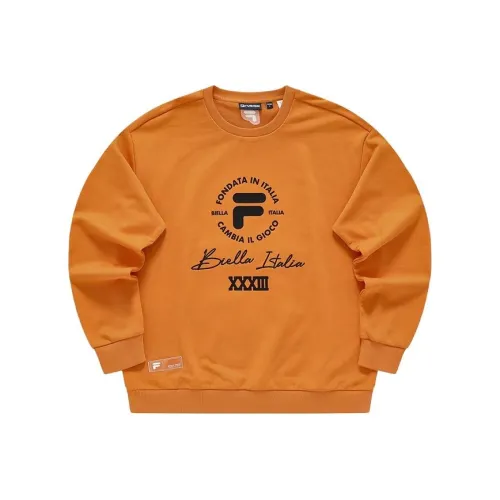 FILA FUSION Ямайский Апельсин Мужские Толстовки