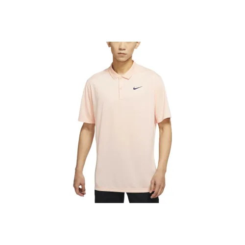 Nike Оранжевый Розовый Мужская Рубашка Поло