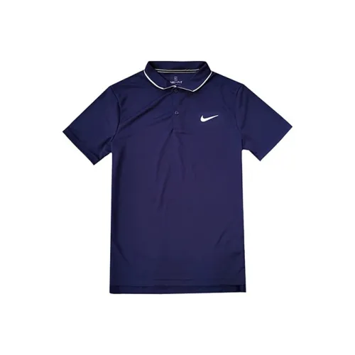 Nike Синий Мужское Поло