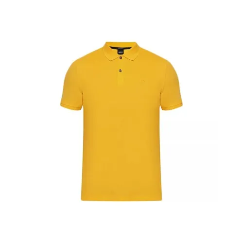 Hugo Boss Желтая Мужская Поло