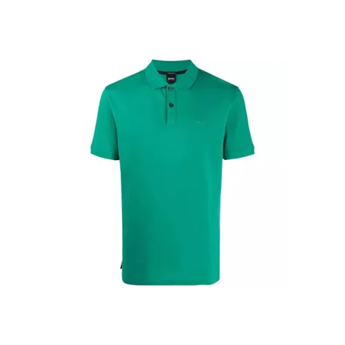 Hugo Boss Зеленая Мужская Поло