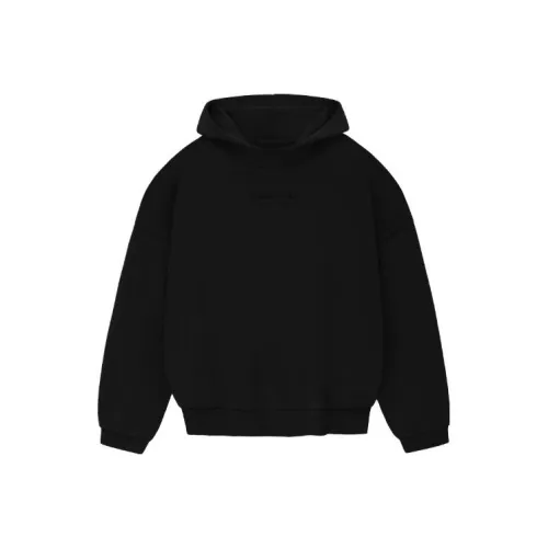 Fear of God ESSENTIALS FW23 Cloud Series Глубокий Черный/Глубокий Черный Мужские Толстовки