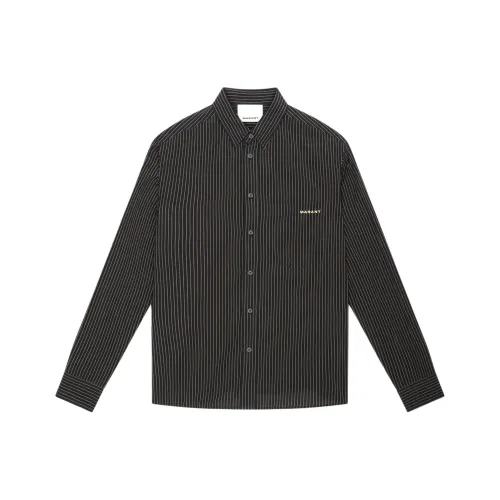 ISABEL MARANT Midnight Black Мужские Рубашки