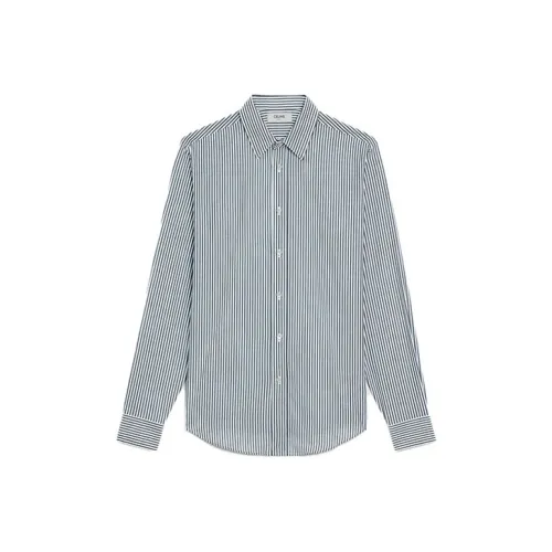 Celine Серые Мужские Рубашки