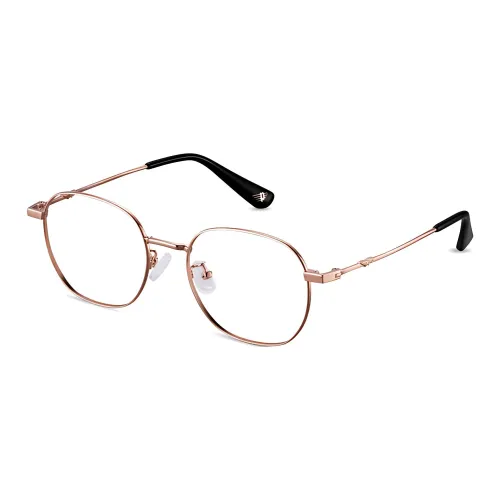 Police Пластиковая оправа Нержавеющая сталь β-титан Овал Оптические линзы VPLN95K Унисекс Розовое золото