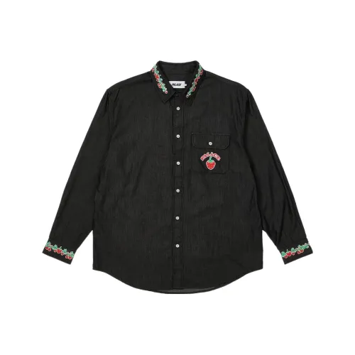 Дворцовый черный унисекс рубашки