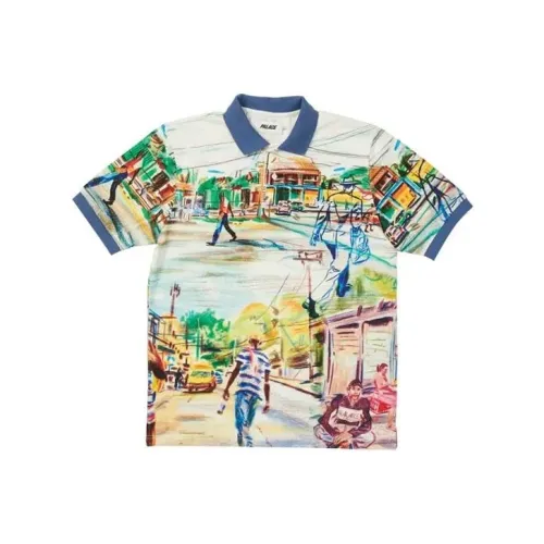 Дворцовый Многоцветный Унисекс Поло