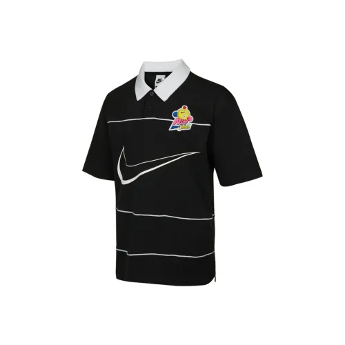 Nike Мужское Поло Черное