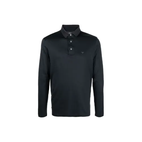EMPORIO ARMANI Поло Мужское Темно-Синий