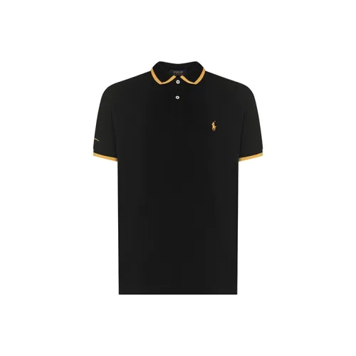 Черное мужское поло Polo Ralph Lauren