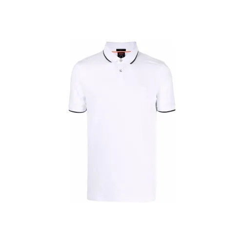 Hugo Boss Белая Мужская Поло