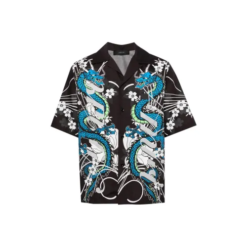 AMIRI Мужские Черные Рубашки