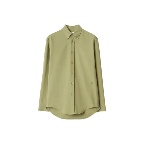 Burberry SS24 Рубашка Мужская Зеленая