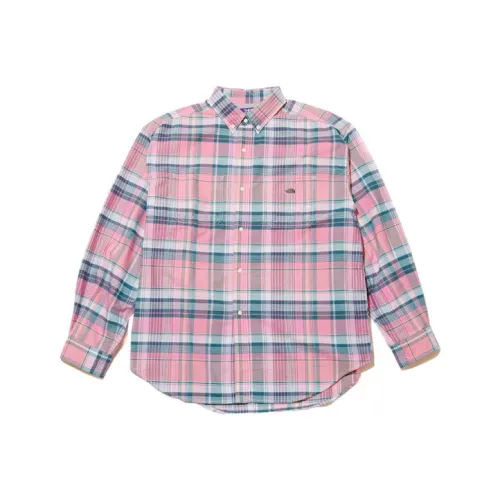 THE NORTH FACE PURPLE LABEL Рубашка Унисекс Розовая