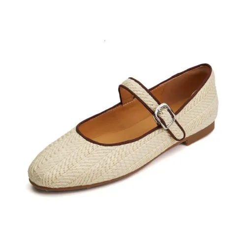 Yeezyy Reezy Плоская подошва Туфли Мэри Джейн Женские