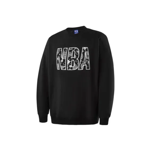 NBA Черный Унисекс Свитшоты