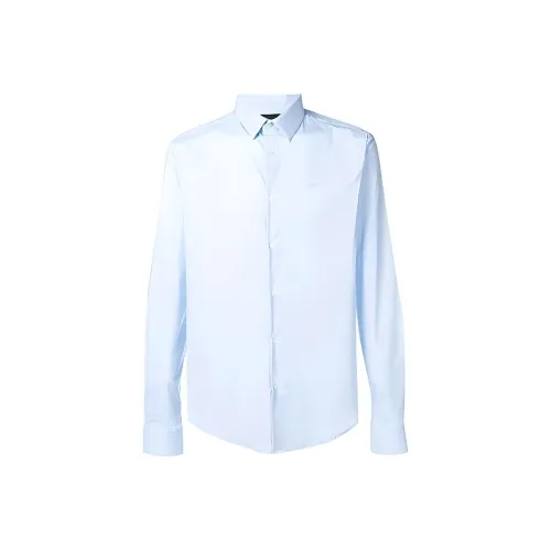 EMPORIO ARMANI Рубашка Мужская Синяя