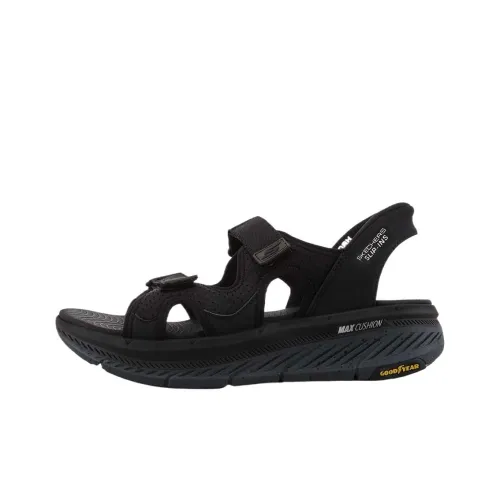 Skechers Max Cushioning Premier 2,0 One Ремень Сандалии Мужские Черные