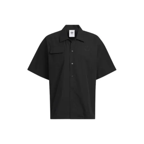 adidas originals Черная унисекс рубашка