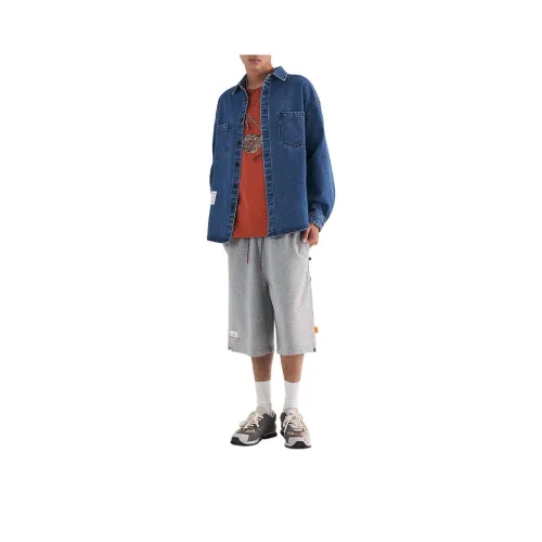 GOLDLION G+ Рубашка Мужская Средняя Синяя