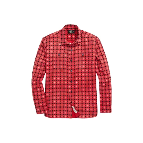 Polo Ralph Lauren SS24 Рубашка Мужская Blood Красный