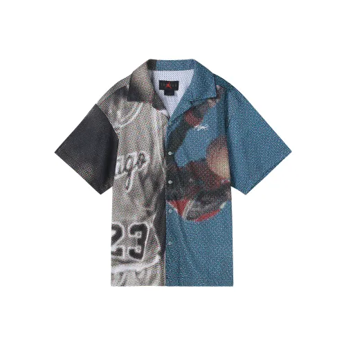 Jordan Flight Heritage Рубашка Мужская Черная