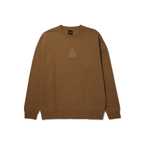 HUF FW24 Свитшот Унисекс Верблюжий Коричневый