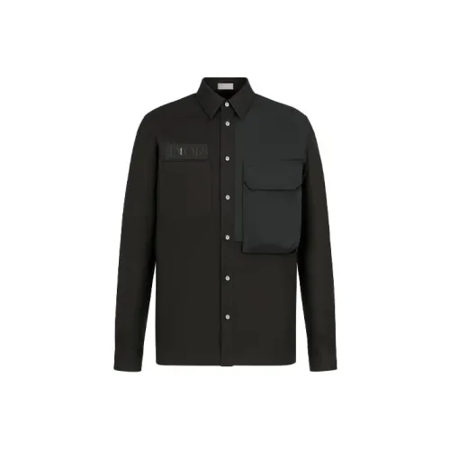 DIOR Quarterly New Products Черные Мужские Рубашки