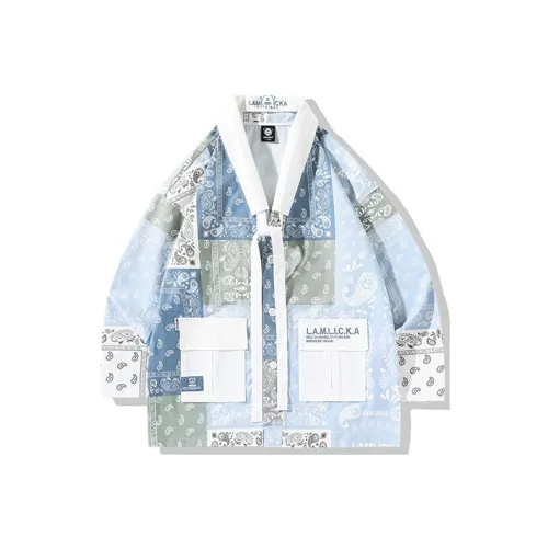 LAMLICKA Синий Унисекс Рубашки