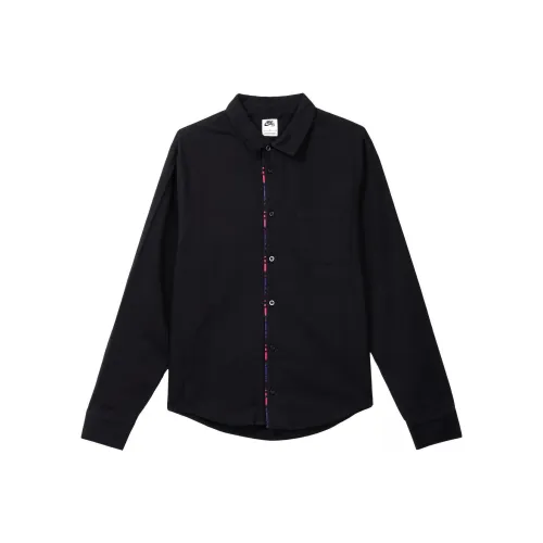 NIKE Черные Унисекс Рубашки